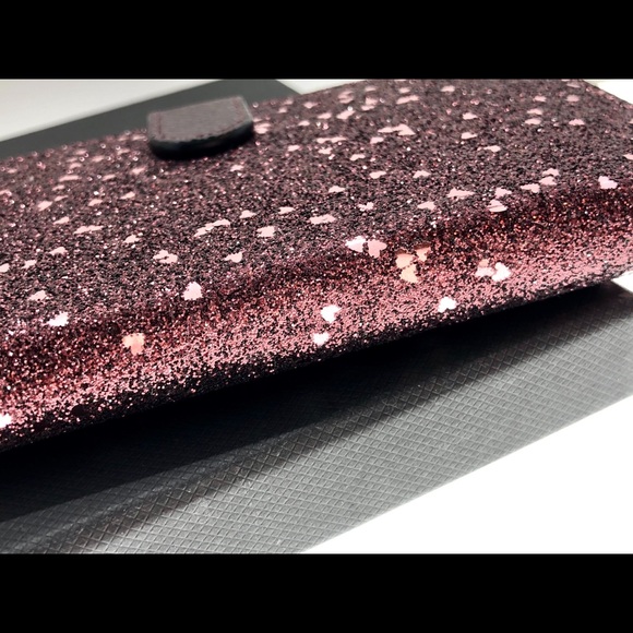 Purple Glittery Heart Phone Case Coach NIB Gift - Picture 14 of 16